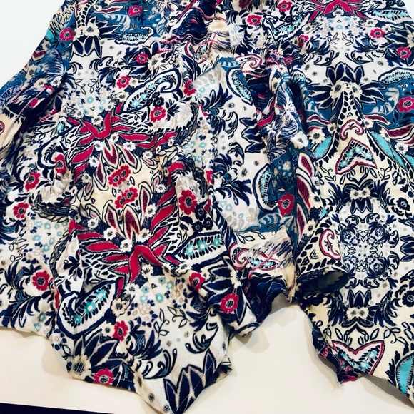 By Anthropologie Smocked Gauze Criss-Cross Dress.  XS. - Picture 11 of 11